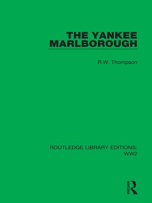 cover image of The Yankee Marlborough